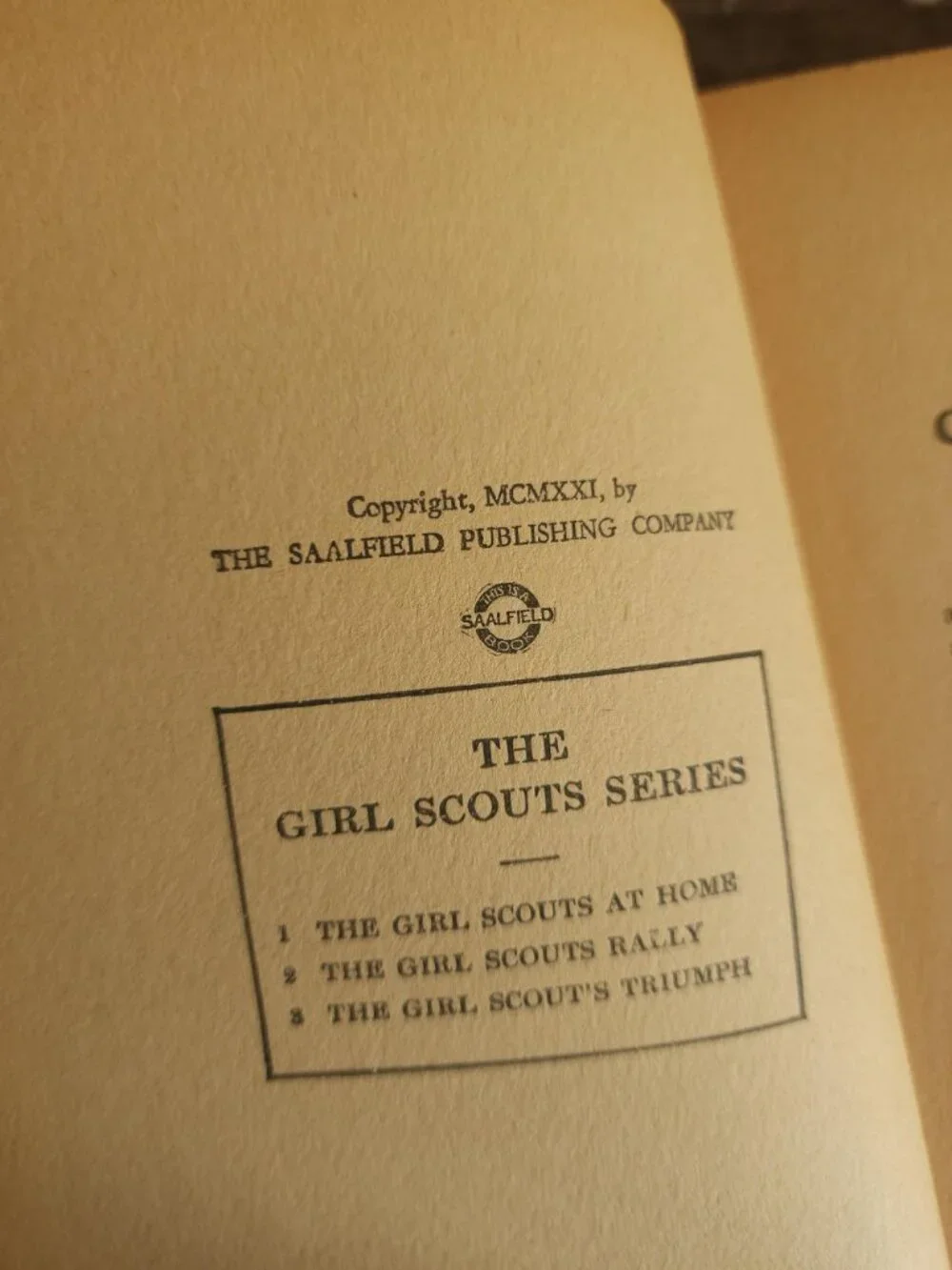 Vintage 1920s Book, 